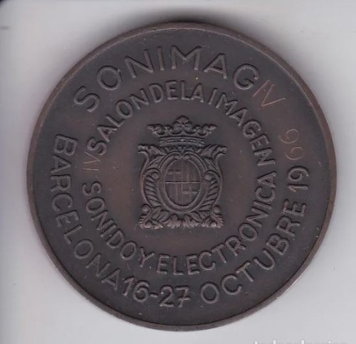 IV Sonimag medal in Barcelona 1966