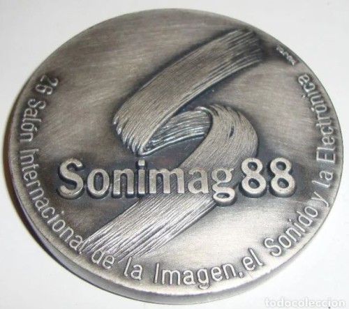 88 Médaille Sonimag Foire Exposition Internationale de l'Image, Son et électronique
