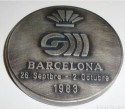 Medalla Feria Sonimag 1983 21 Salón Internacional de la Imagen, el Sonido y la Electrónica