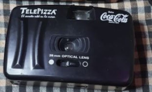 Cámara publicidad Telepizza Cocacola