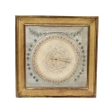 Astronomic perpetual calendar cardboard framed