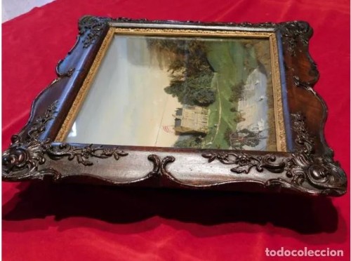 3D diorama work in oil with Urma and frame