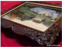 3D diorama work in oil with Urma and frame