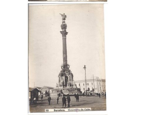 Photography Barcelona Columbus Monument