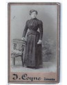 Carte de visite supported lady in chair J. Coyne