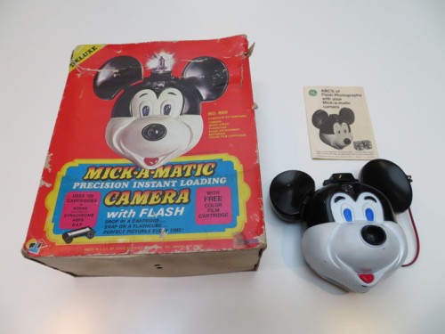 Mickey Mouse camera Mick-a-matic 1969