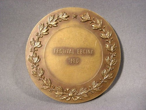 Bronze medal themed" Photography and Film" Fetival Ebcina
