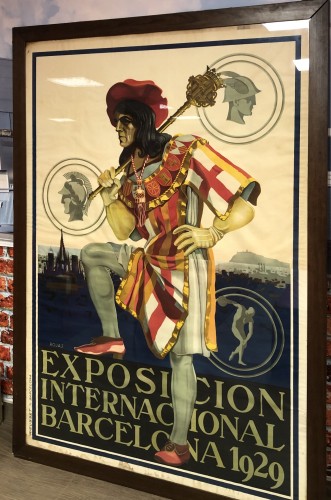 Affiche Barcelone Exposition internationale de 1929