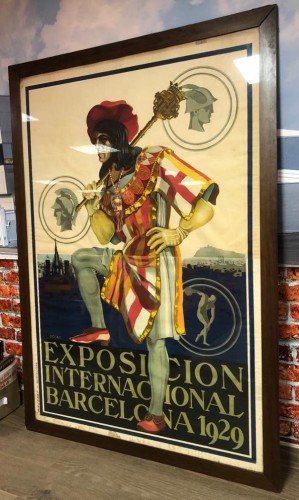 Cartel de la Exposición Internacional de Barcelona de 1929