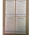 Gafas anagrifo merchandising Leche Vegetal Mendrolin 15x9cm