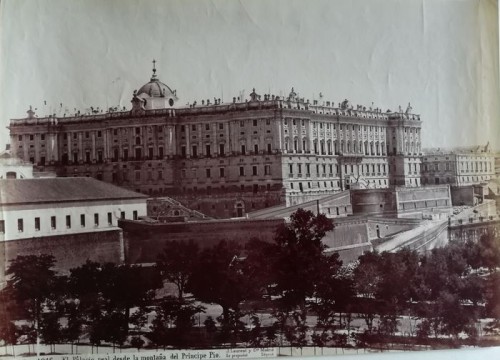 Photograph of the Royal Palace from the mountain of Prince Pío, Jean Laurent