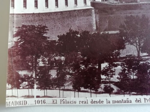 Photographie du Palais Royal de la montagne du prince Pío, Jean Laurent