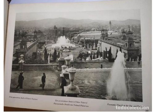 Libro album fotografico Exposición Internacional de Barcelona 1929. El pueblo español