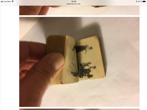 Folioscope block photos