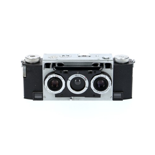 White Stereo Realist Camera