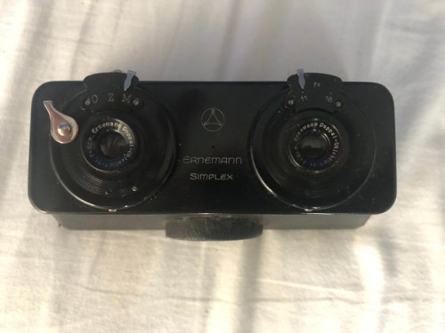 Simplex Ernemann stereo camera 45x107mm