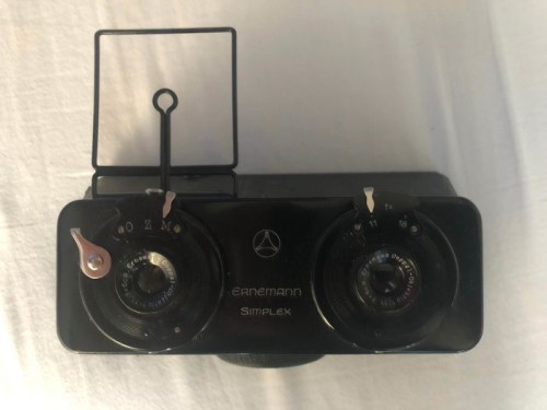 Simplex Ernemann stereo camera 45x107mm