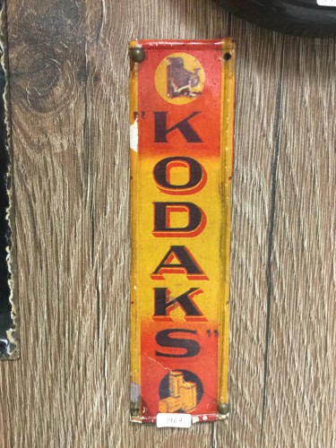 Affiche Tin Kodak 1967 réplique