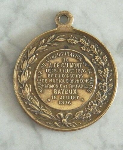 Medalla de bronce A. De Gaumont 1876