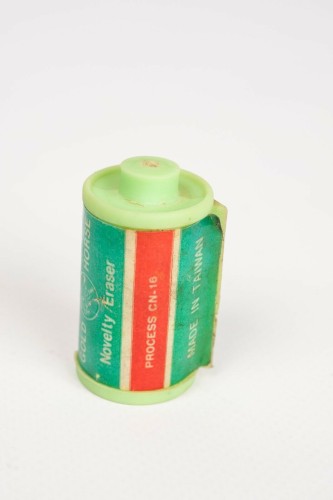 Eraser shaped 35mm film reel Fujicolor