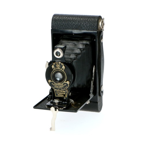 Cámara Kodak Nº2 Folding Autographic Brownie