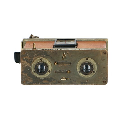 OMR stereo camera DEMARIA DELAPIERRE 2 Brown 5x12,5