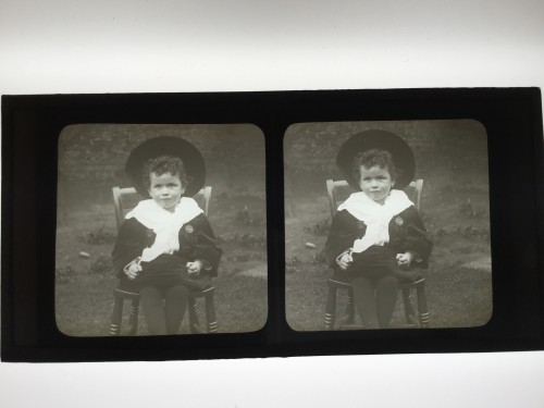 Stereo view crystal 8x17