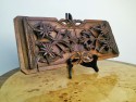 Hand-carved bookends extensible nineteenth century