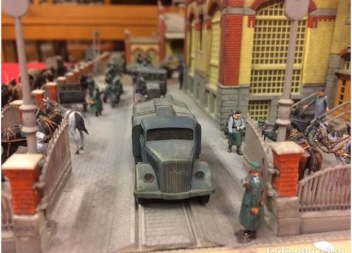 Diorama of the invasion of Poland PENDING PICKUP IN LEON