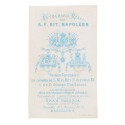 Carte de visite retrato caballero de A. F. Napoleón
