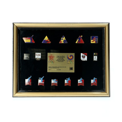 Pins Collection Kodak box Olimpiadas1988