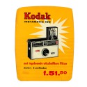 Placa publicidad Kodak Instamatic 100