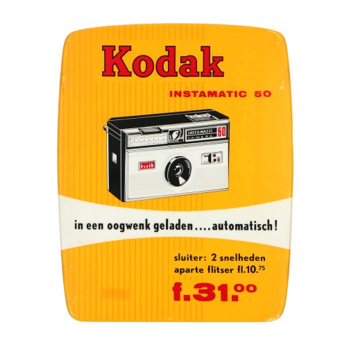 Panneau publicitaire Kodak