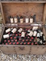 154 Copper laboratory bottles early twentieth century