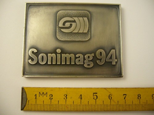 Medal Sonimag 94 Fira de Barcelona 32 edition CANCELED ON EBAY