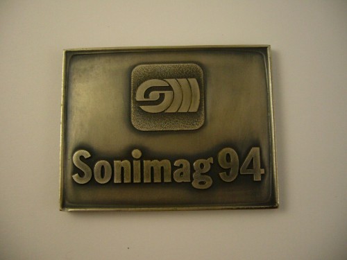 Medal Sonimag 94 Fira de Barcelona 32 edition CANCELED ON EBAY