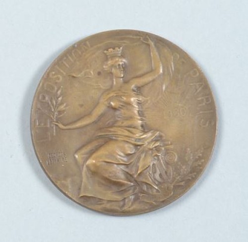 Médaille de bronze pour la photographie Paris Exposition Universelle X2