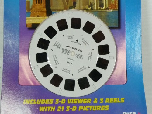 Viewmaster Stereo viewer Special New York Twin Towers Finley Holiday Film Co