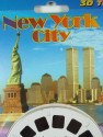 Visor estereo Viewmaster Especial New York Torres Gemelas de Finley Holiday Film Co