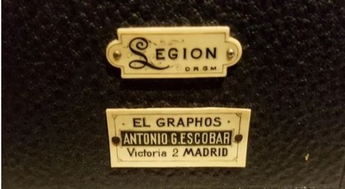 La caméra modèle Graphos Légion d'Antonio G. Escobar