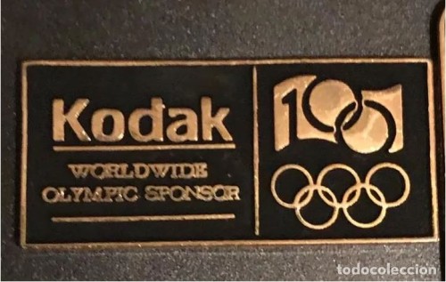 Pin Kodak centenario Juegos Olímpicos