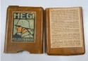Folding Stereoscopic Viewer HEGI" Feldestereo-Verlag" Frankfurt + 86 sheets 1st World War