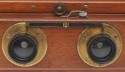 Photo-Plait stereo camera folding wooden Paris 8,5x17cm