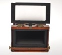 Photo-Plait stereo camera folding wooden Paris 8,5x17cm