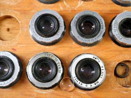 40 factory briefcase lenses Stereo Realist