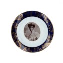 Photo plat en porcelaine