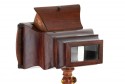 8x16cm wooden stereo viewer.