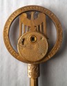 Viewer shaped museum souvenir key Kazimierz Poland