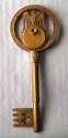 Viewer shaped museum souvenir key Kazimierz Poland