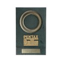 Placa conmemorativa de metal 22x14 "Pentax 10 Millones" 1981